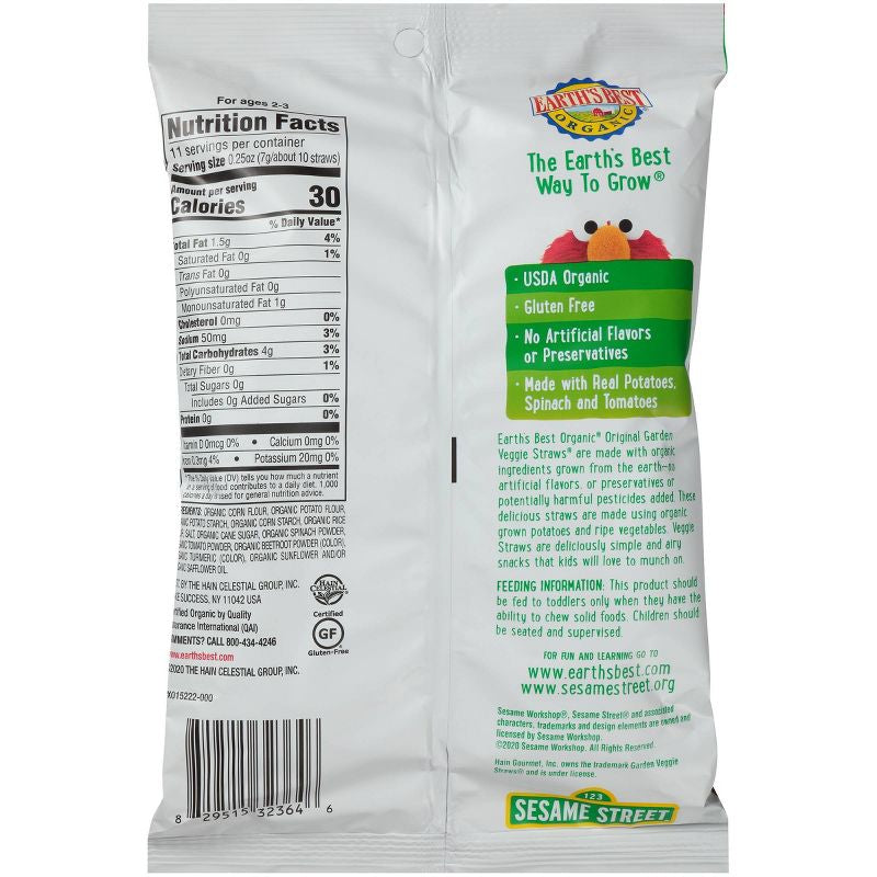 Earth's Best bocadillos veganos