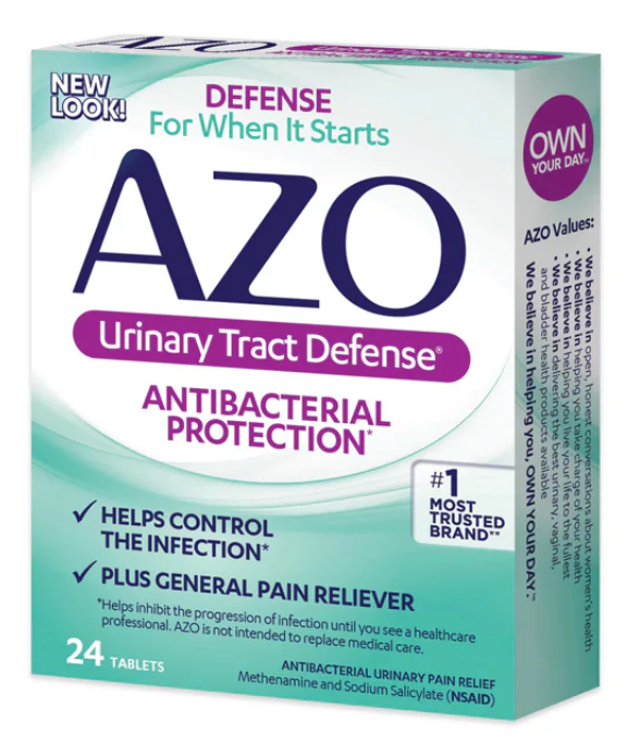 AZO Tabletas para infecciones en vías urinarias
