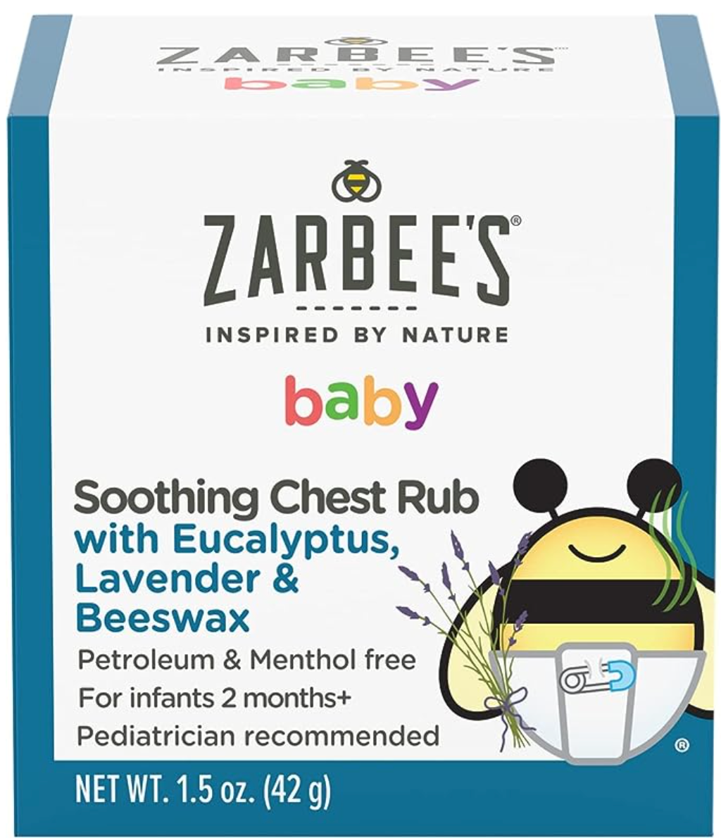 Zarbee's Bálsamo de eucalipto, lavanda y cera de abeja