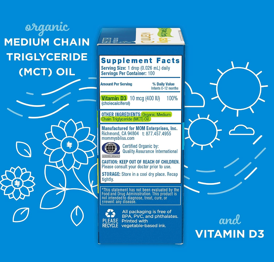 Mommy Bliss Vitamina D3