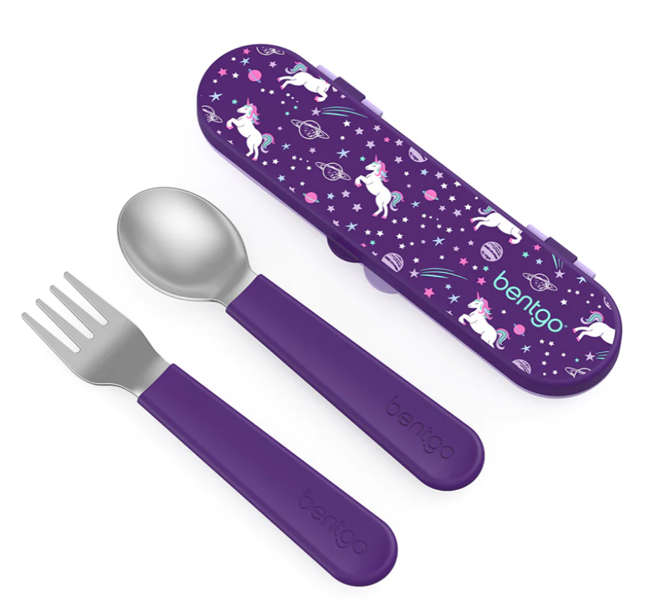 Bentgo cubiertos de acero inoxidable para niños