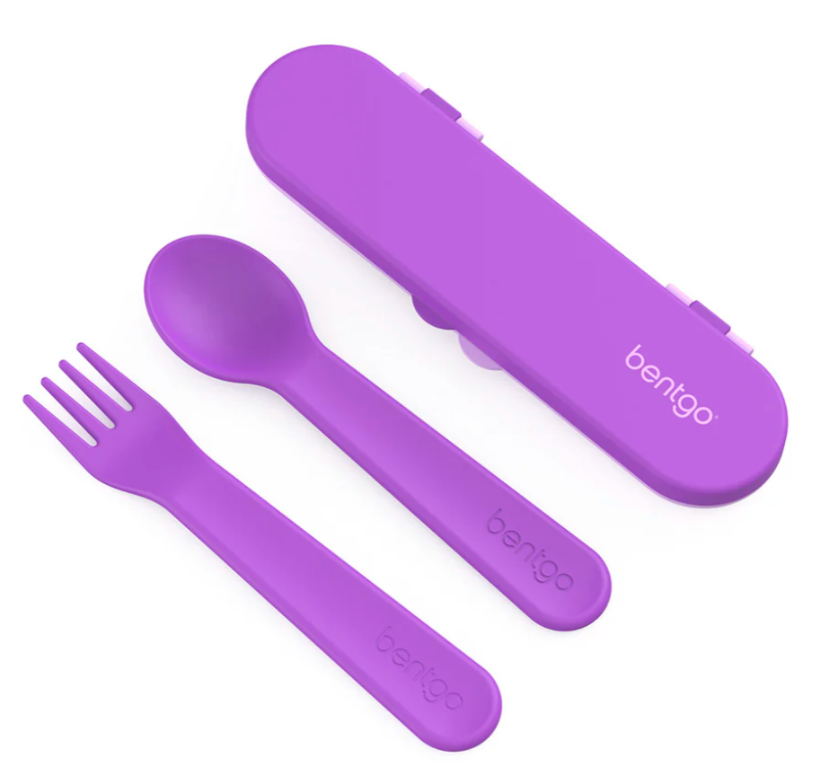 Bentgo cubiertos de plástico para niños