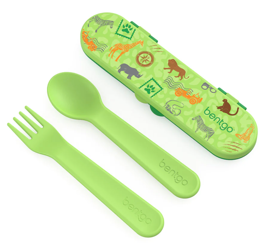Bentgo cubiertos de plástico para niños