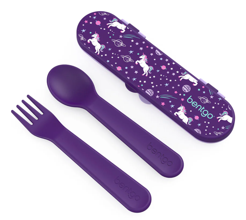 Bentgo cubiertos de plástico para niños