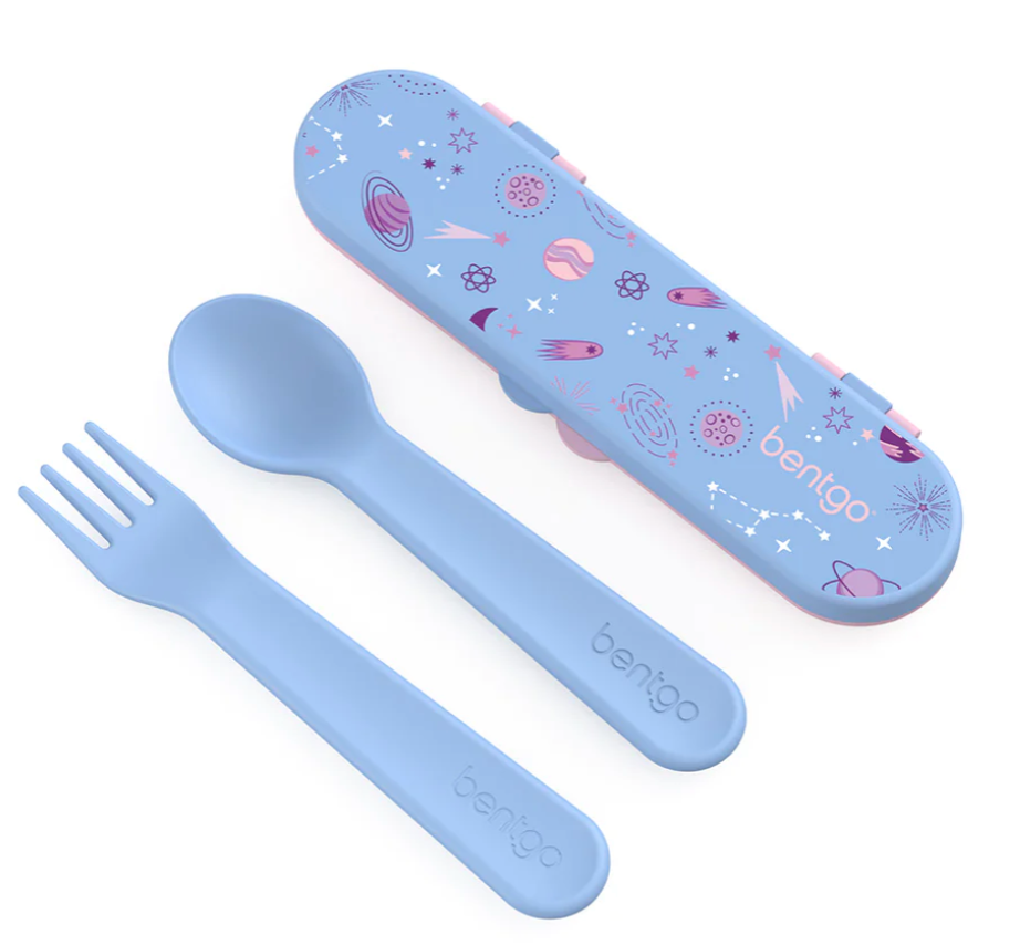 Bentgo cubiertos de plástico para niños