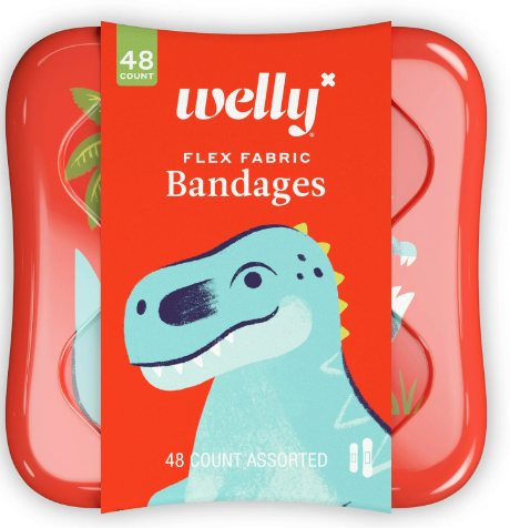 Welly caja de curitas 48 pz