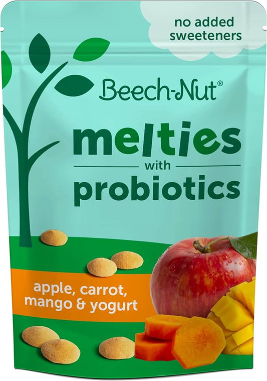 Beech-Nut snacks con probióticos mango y manzana