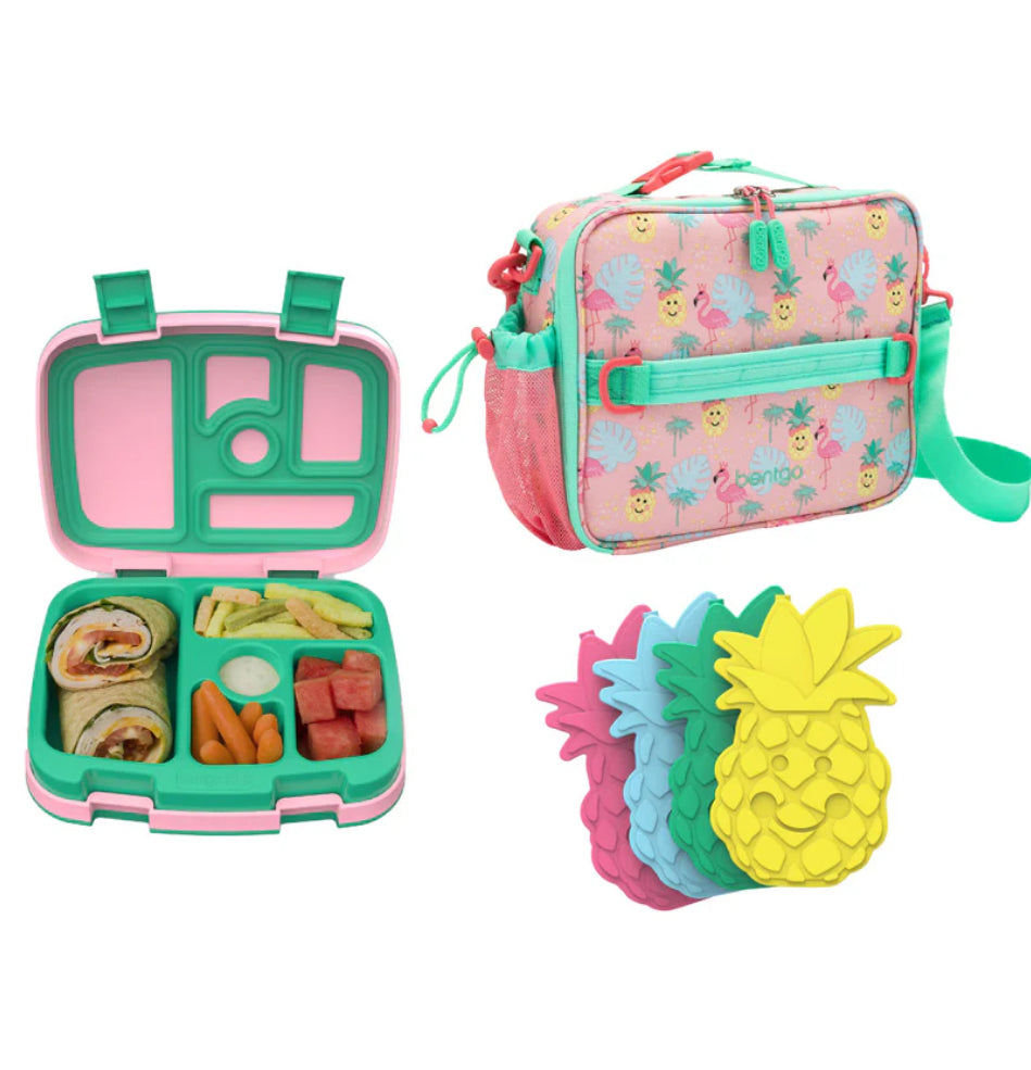 Bentgo Lunch bag + Lonchera infantil + Bloques de hielo