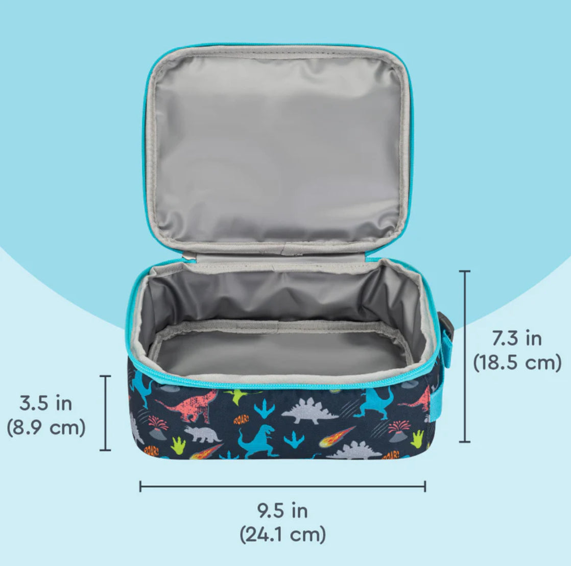 Bentgo Kids Snap & Go Kit Lunch Box + Lonchera térmica + Bloques de hielo