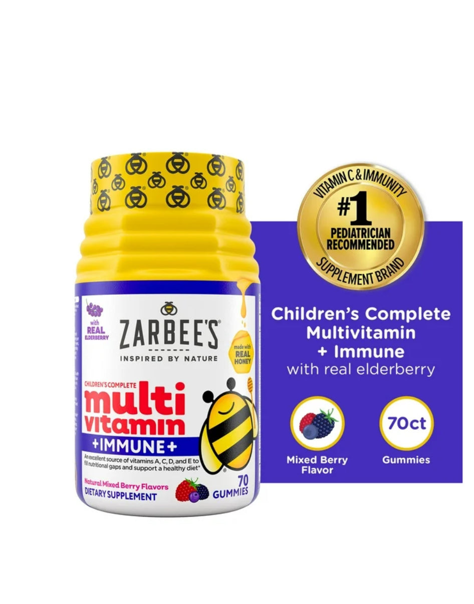 Zarbee's multivitamínico+inmune