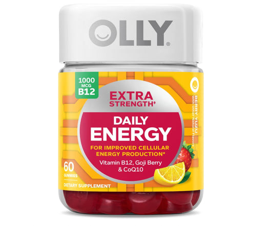 Olly - Energía Diaria, Extra Concentrada. 60 gomitas