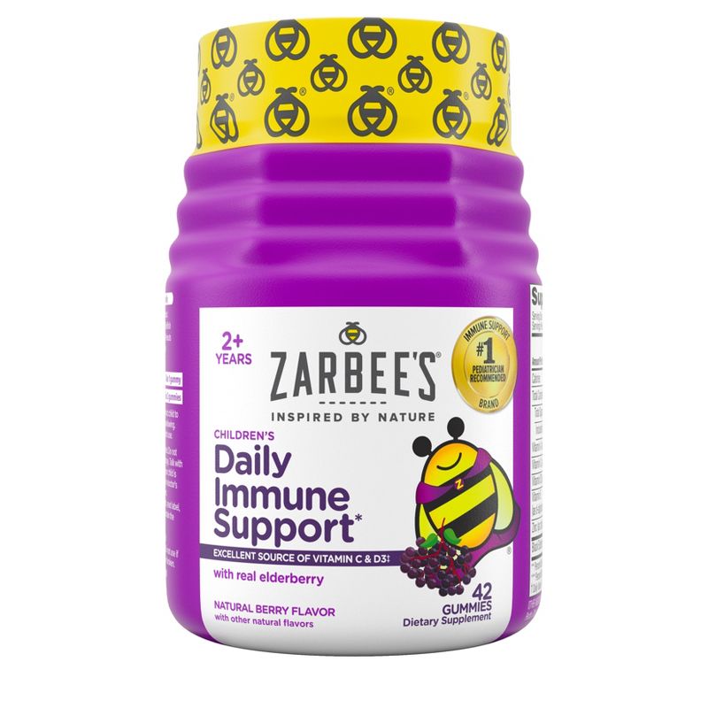 Zarbee's vitaminas elderberry gomitas