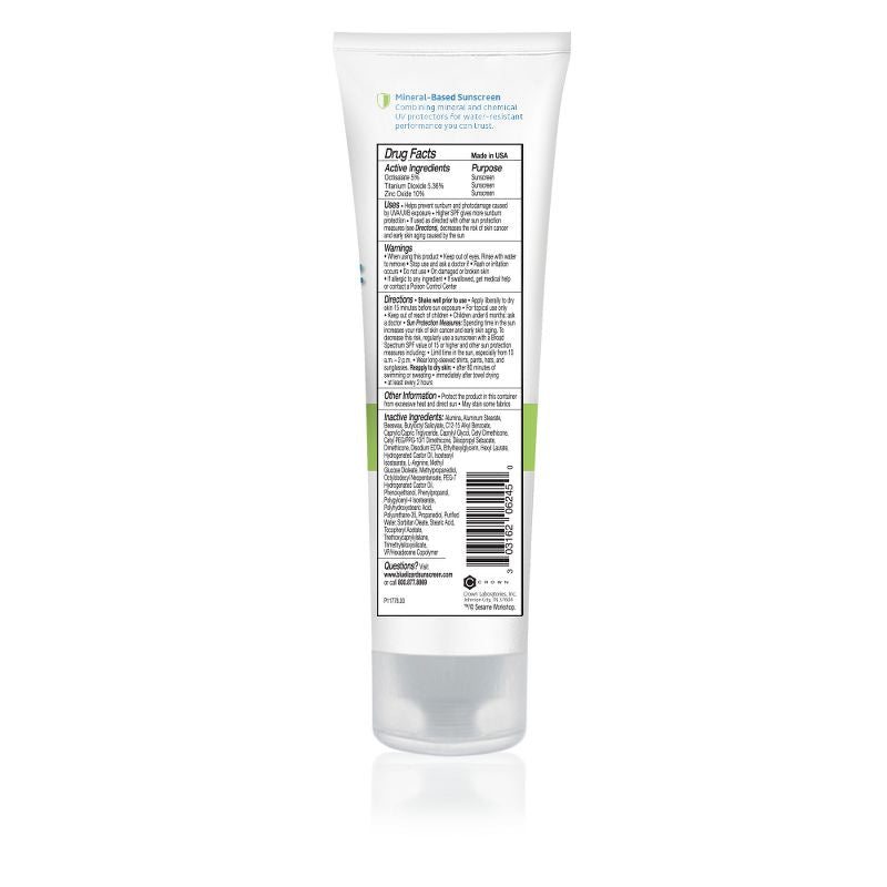 Blue Lizard Protector solar mineral para niños rostro y cuerpo SPF 50 en crema