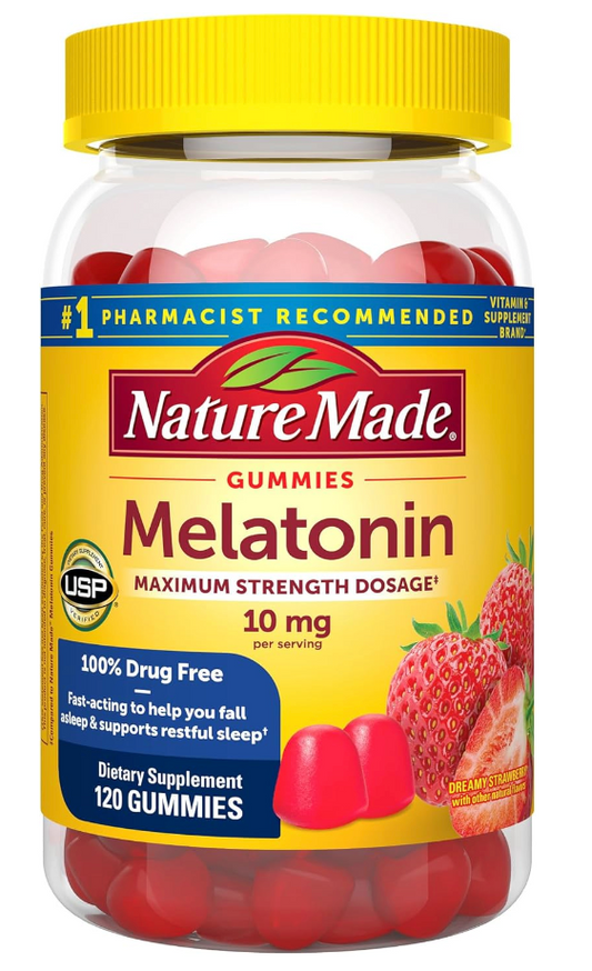 Nature Made Melatonina 10mg 120 gomitas