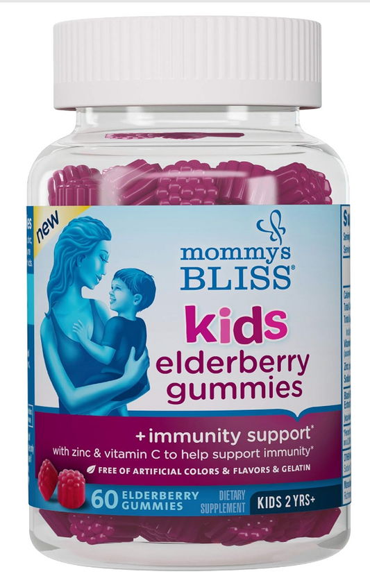 Mommy Bliss Kids Elderberry 60 gomitas