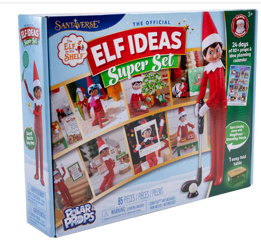 Set de travesuras The Elf on the Shelf: 24 Días de Magia y Diversión con Más de 80 Accesorios