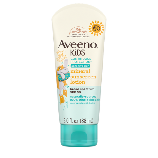 Aveeno Kids Crema Protector Solar Pieles Sensibles Spf 50